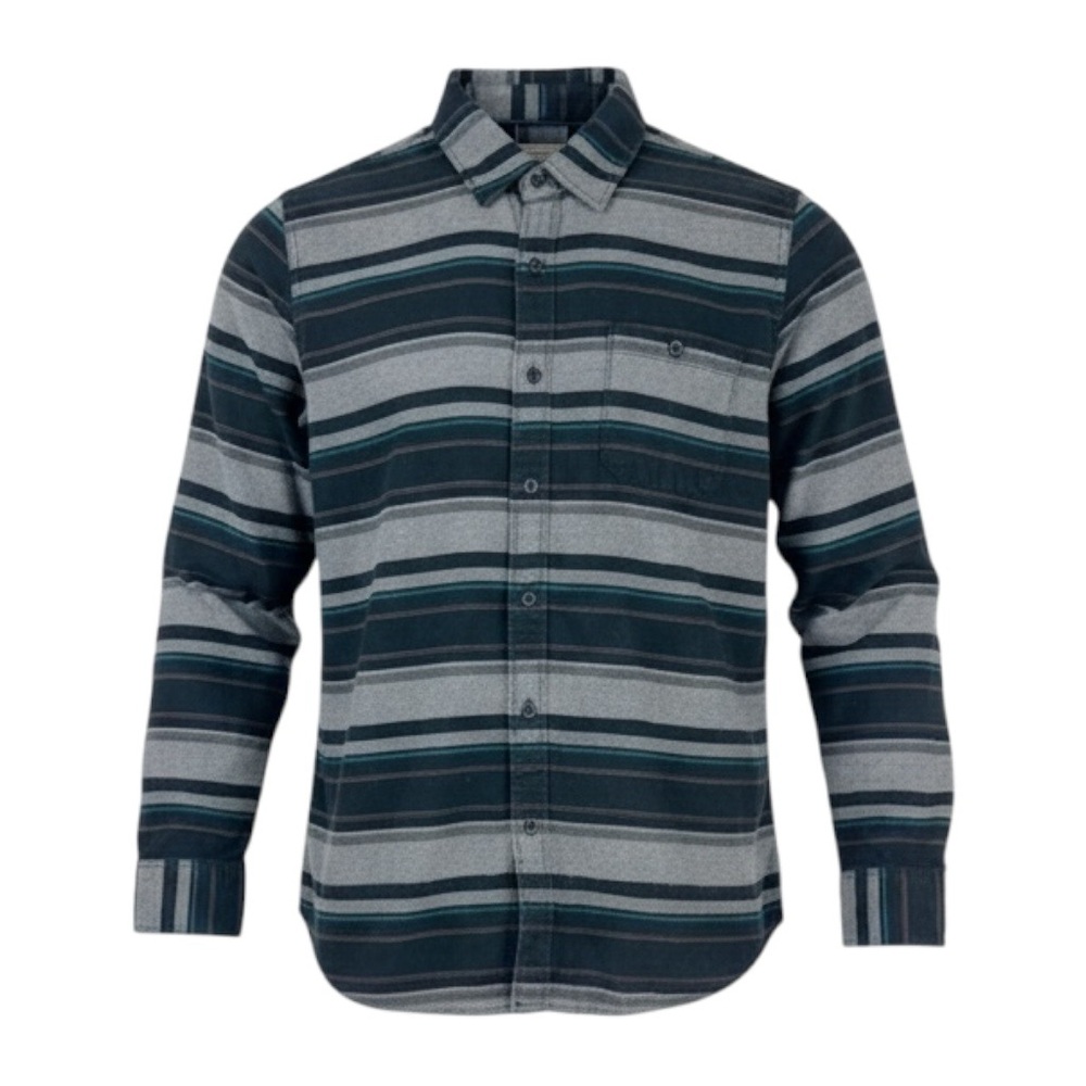 Converse Striped Flannel Long Sleeve Button Down Shirt - sz Medium